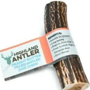 Nova - Peanut Butter Filled Antler Dog Chew